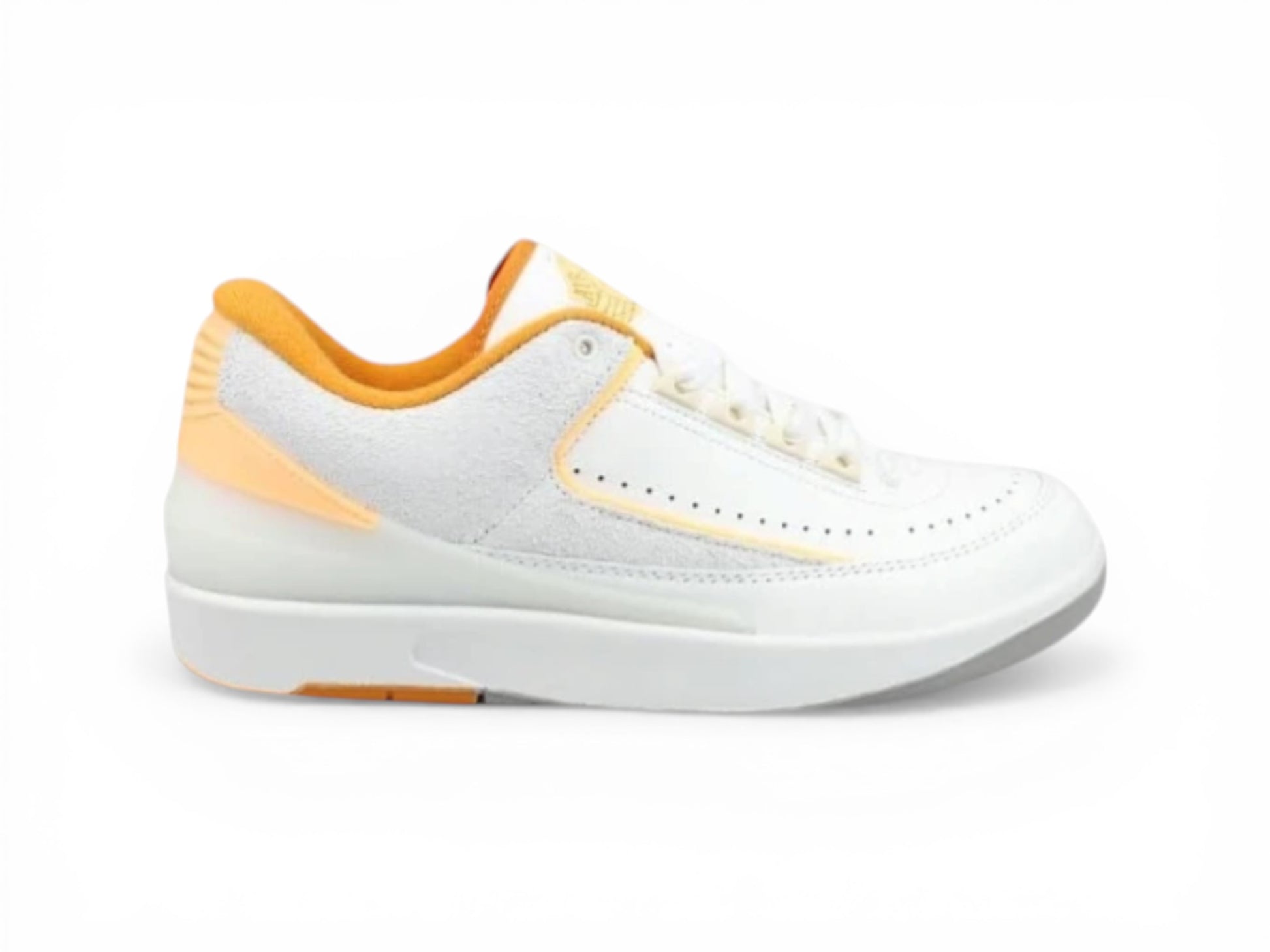 Air Jordan 2 Retro Low Craft Weiß/Orange – Produktbild 1