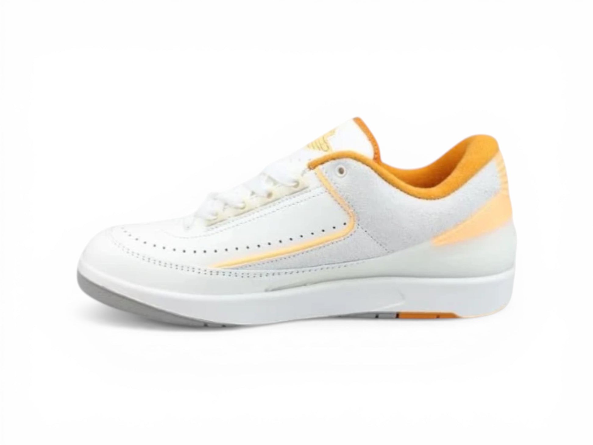 Air Jordan 2 Retro Low Craft Weiß/Orange – Produktbild 2
