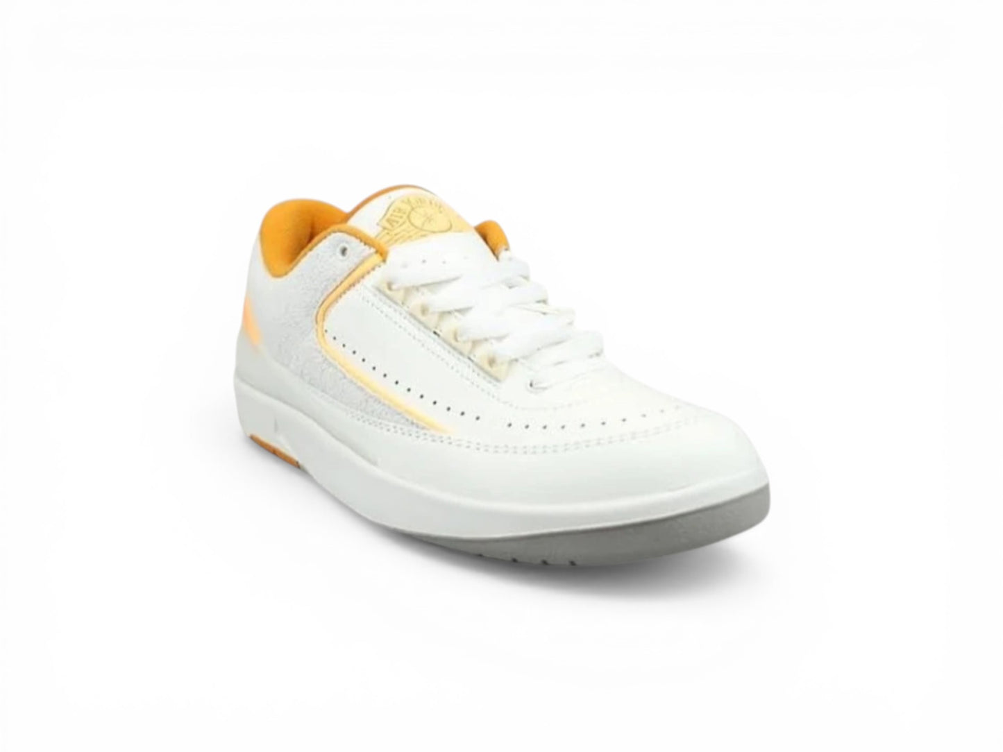 Air Jordan 2 Retro Low Craft Weiß/Orange – Produktbild 3